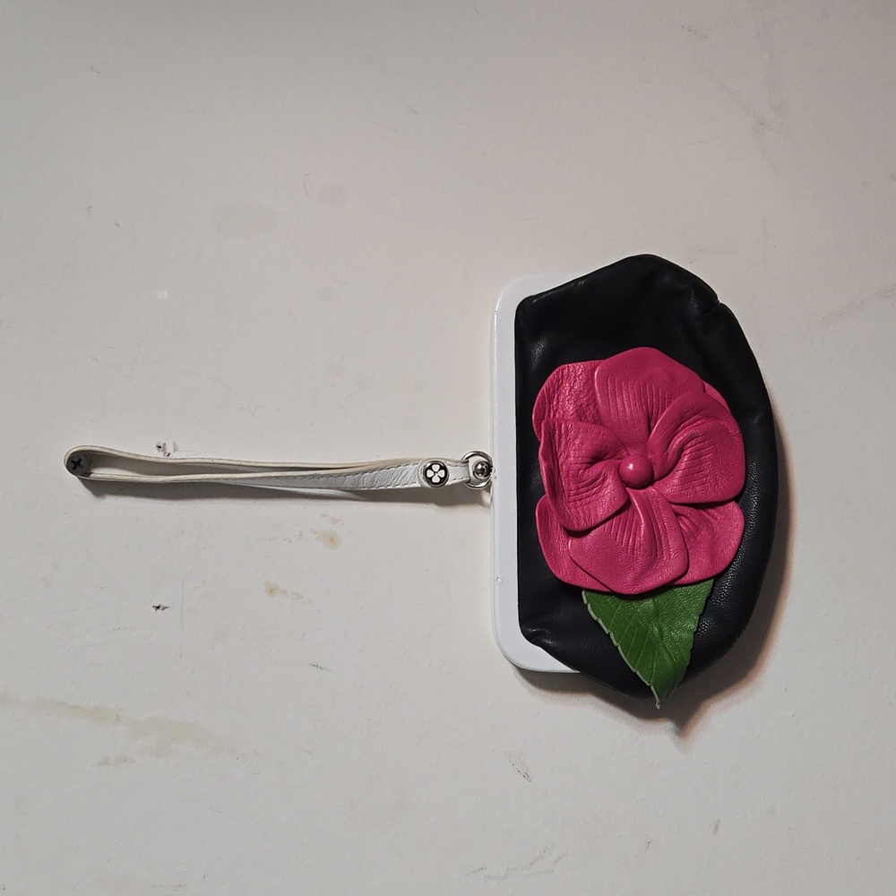 Floral design wallet